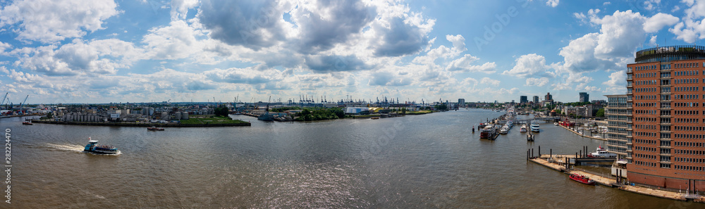 Hamburg Hafen Panorama