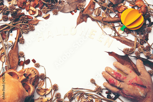 art background for Hallowee...