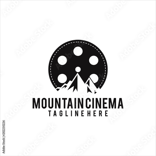 cinema vector logo creative template download