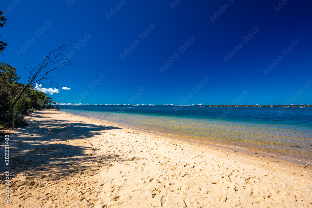 Sunny day on Coochiemudlo Island, Brisbane, Queensland, Australia