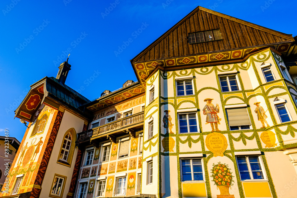 famous old town of bad toelz - bavaria