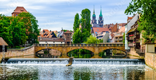 nuremberg - famous old town photo