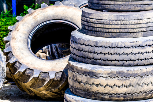 old tires photo