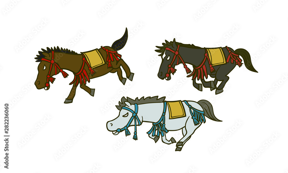 日本の戦国武将 イラスト Stock ベクター Adobe Stock