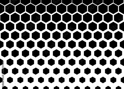 Honeycomb seamless background. Vector illustration for card.