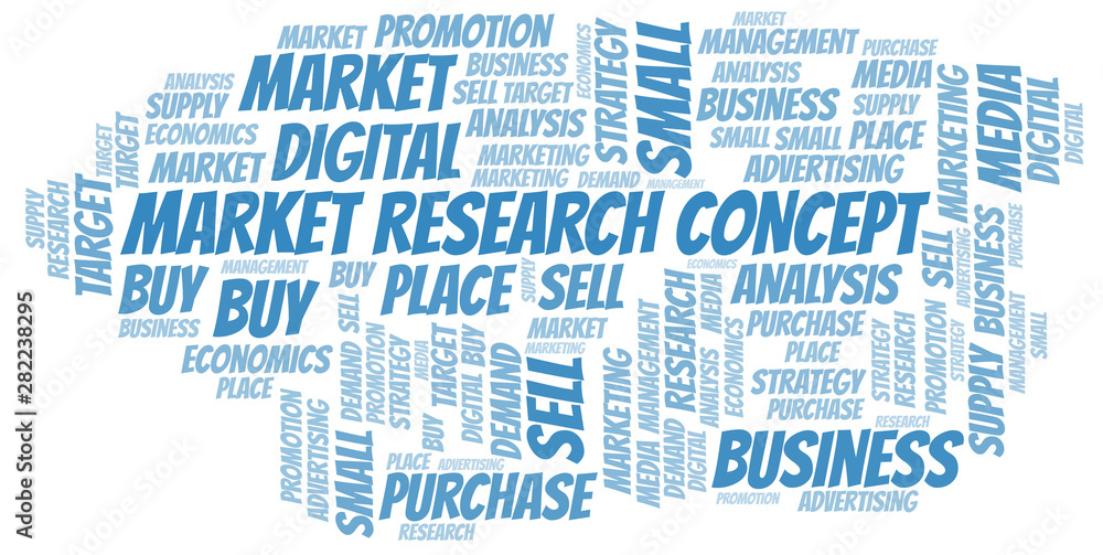 Market Research Concept word cloud. Vector made with text only. Market Research Concept word cloud. Vector made with text only.