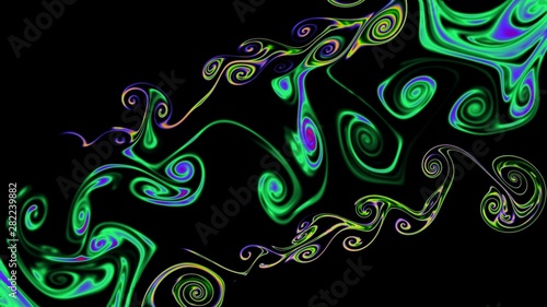 Abstraction painted in oil. Colorful texture background. Multicolored wallpaper graphic design. Pattern for creating artworks and prints. Crazy bright colors style. Digital watercolor effect. Abstract