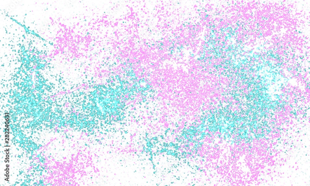 Gouache dots or stars and stains on a white background. Two-color divorces. Gouache dots or stars and stains on a white background. Two-color divorces.