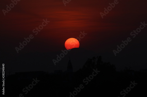  a sunset picture in INDIA RAJASRHAN © MuneshKumar