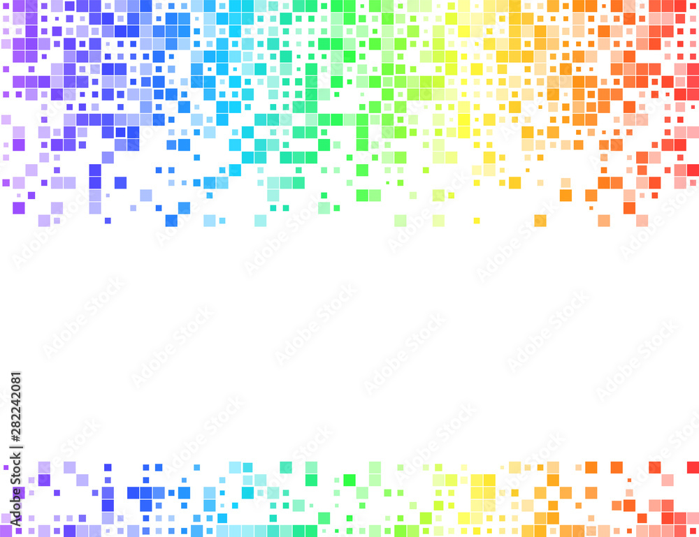 Fototapeta premium Bright abstract banner design. Vector illustration.