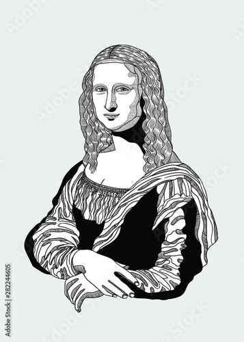 Foto Mona Lisa - Gioconda by Leonardo da Vinci