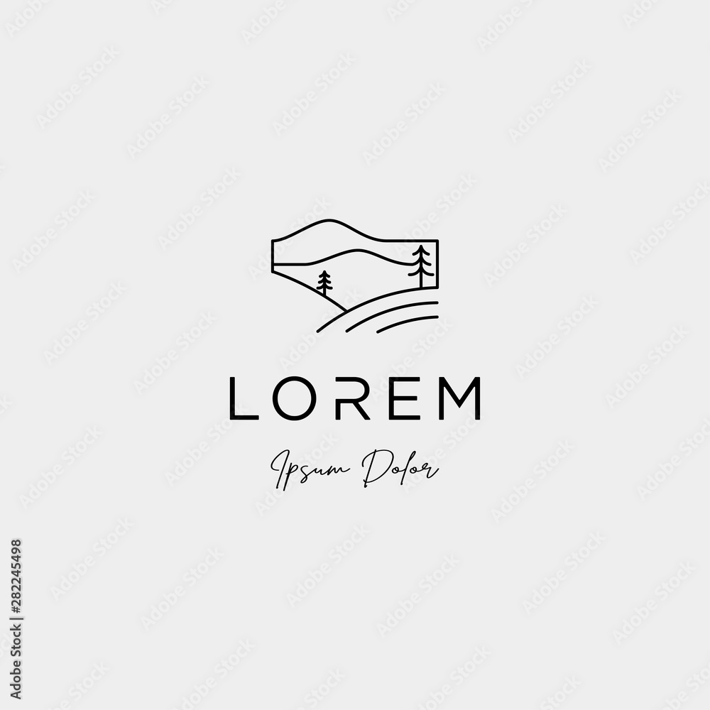 free Landscape Logo design for landscaping icon free Landscape Logo design for landscaping icon