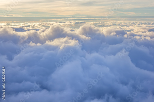 Fototapeta Naklejka Na Ścianę i Meble -  Clouds, beautiful background of nature in Thailand