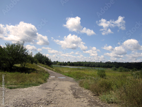 road in the field