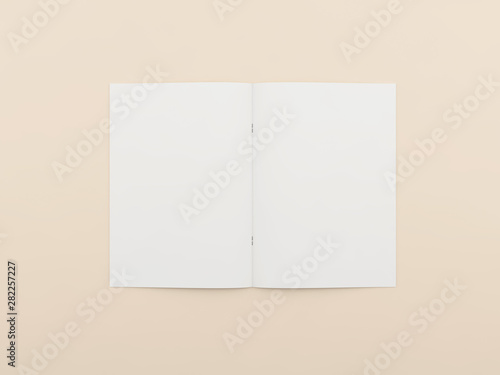 Open blank notebook render