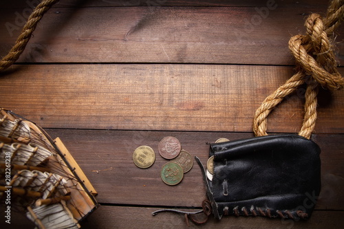 old pirate purse