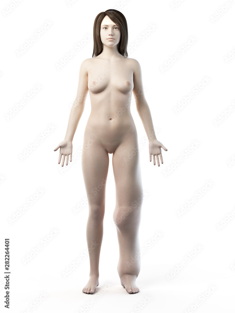 Fototapeta premium 3d rendered medically accurate illustration of a lymphedema