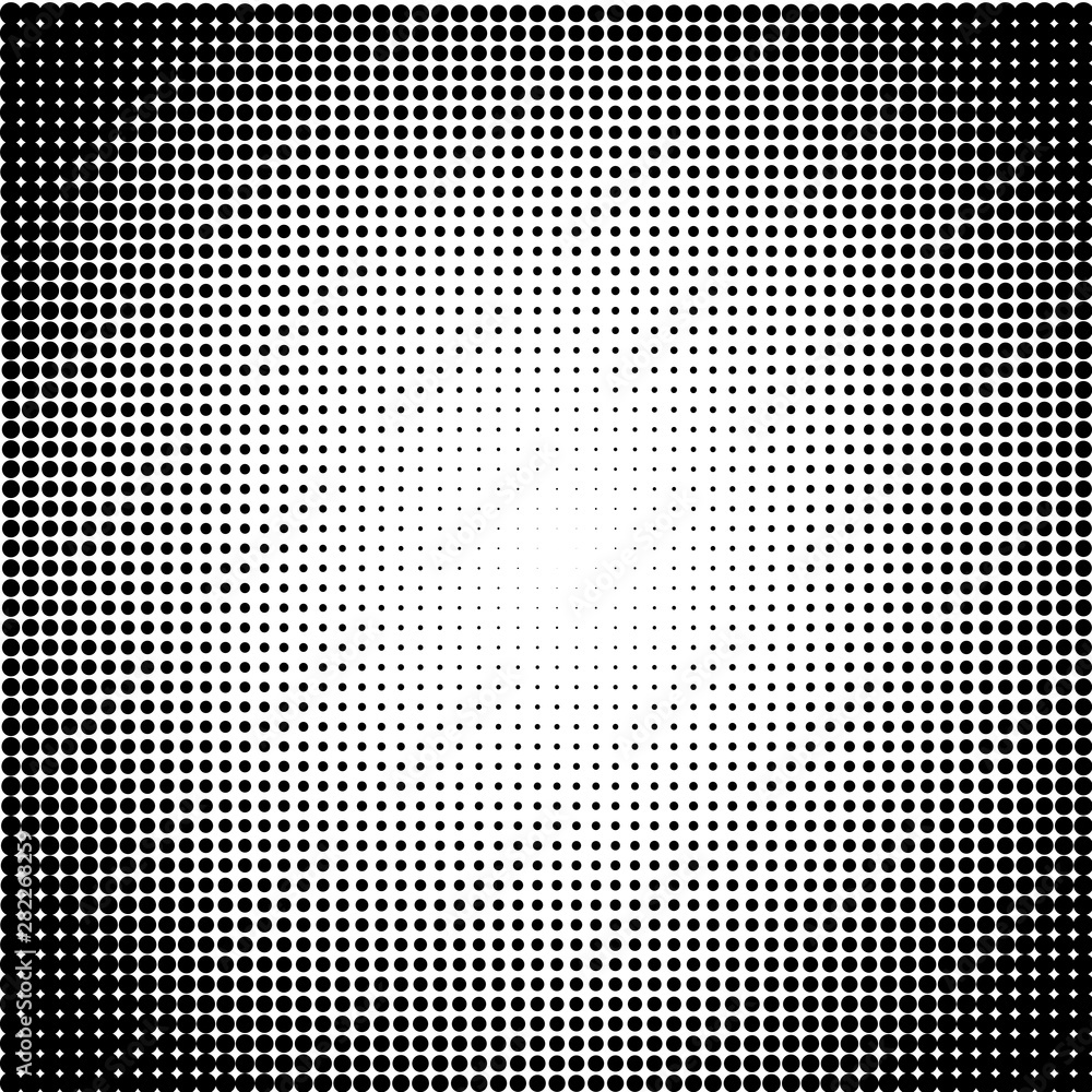 Background of black dots 