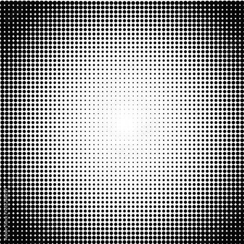 Background of black dots 