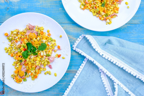 Healthy Ham Hock Summer Salad photo