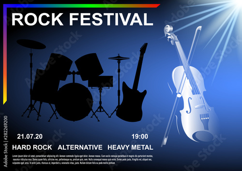 Rock Festival poster
