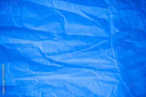Wallpaper Mural Crumpled blue paper background. Torontodigital.ca