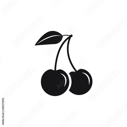 Cherry icon. cherry sign
