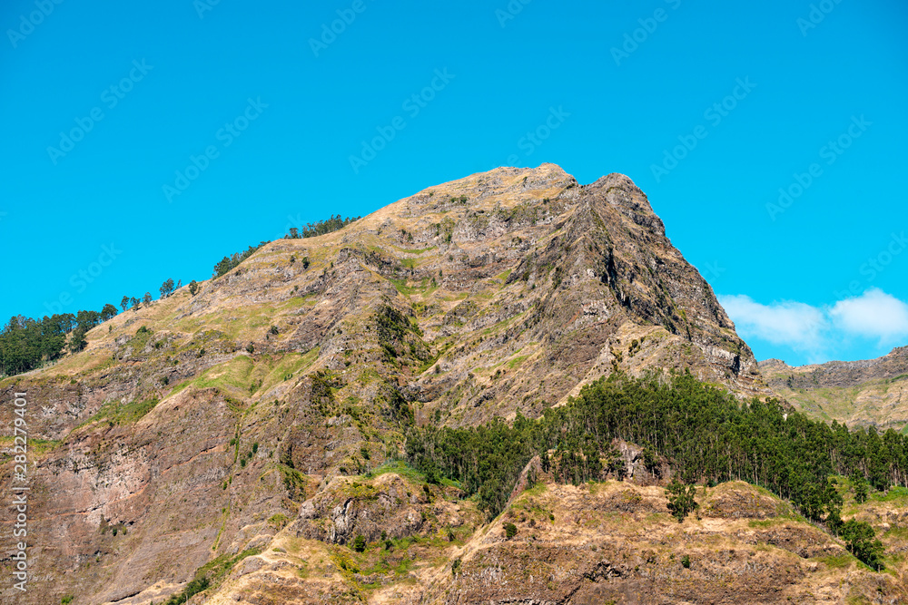 rocky peak on Madeira rocky peak on Madeira