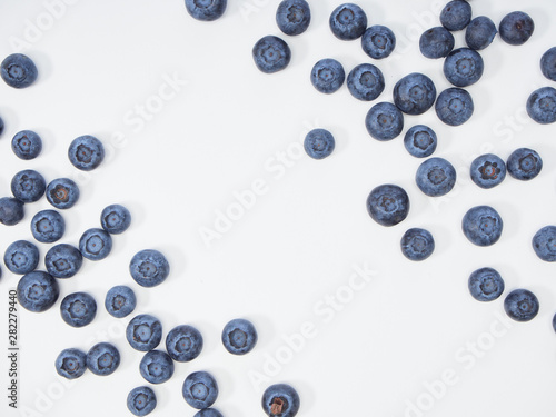 Fresh blueberry  concepts for healthy food