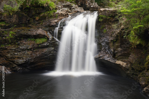 Falls of Falloch, Inverarnan, Loch Lomond & The Trossachs National Park, Scotland, UK © chromoprisme