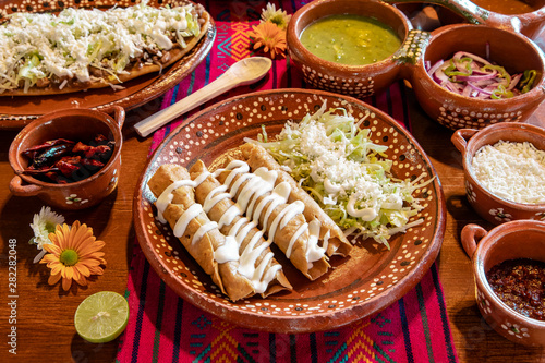 delicious mexican food