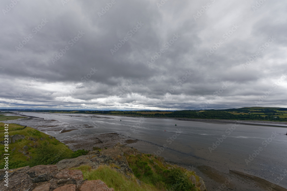 River Clyde, Dumbarton, near Glasgow, Scotland, UK