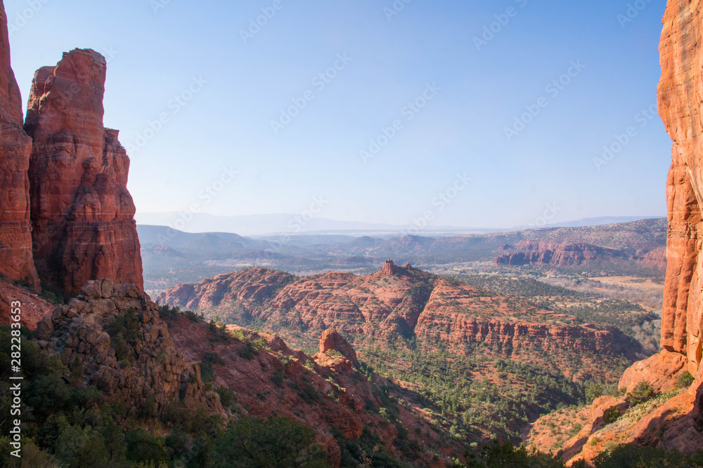 national park , red rock formation landscape , canyon , Sedona Arizona  