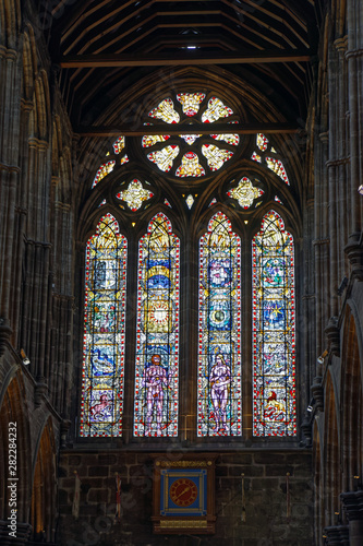 Glasgow cathedral interior - Glasgow, Scotland, UK