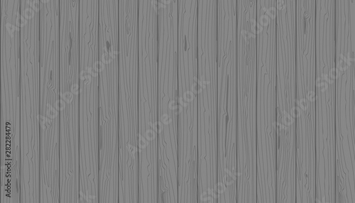 Gray wooden vertical planks. Vector textured background