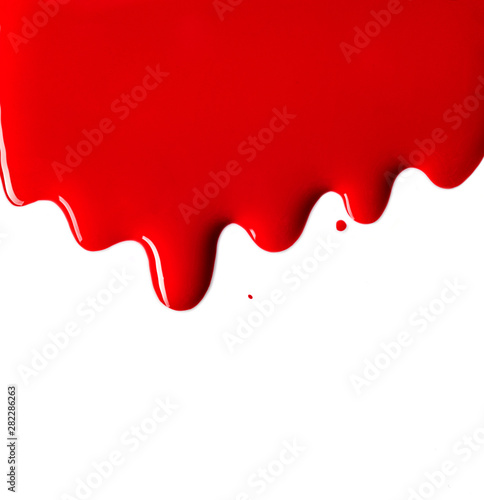 Εκτύπωση καμβά red nail polish