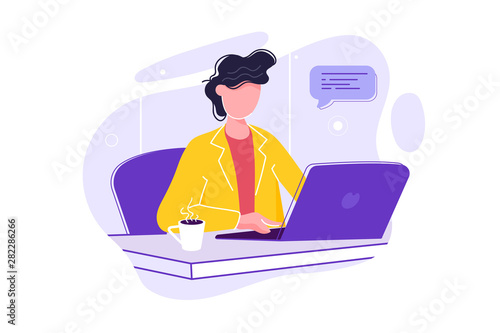 male hotline operator 