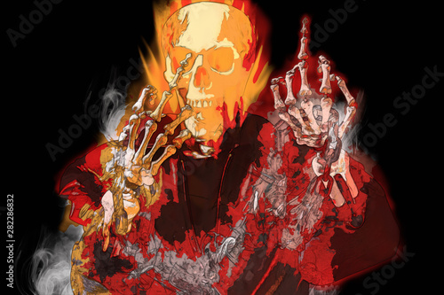 Obraz na plátně Skeletal.