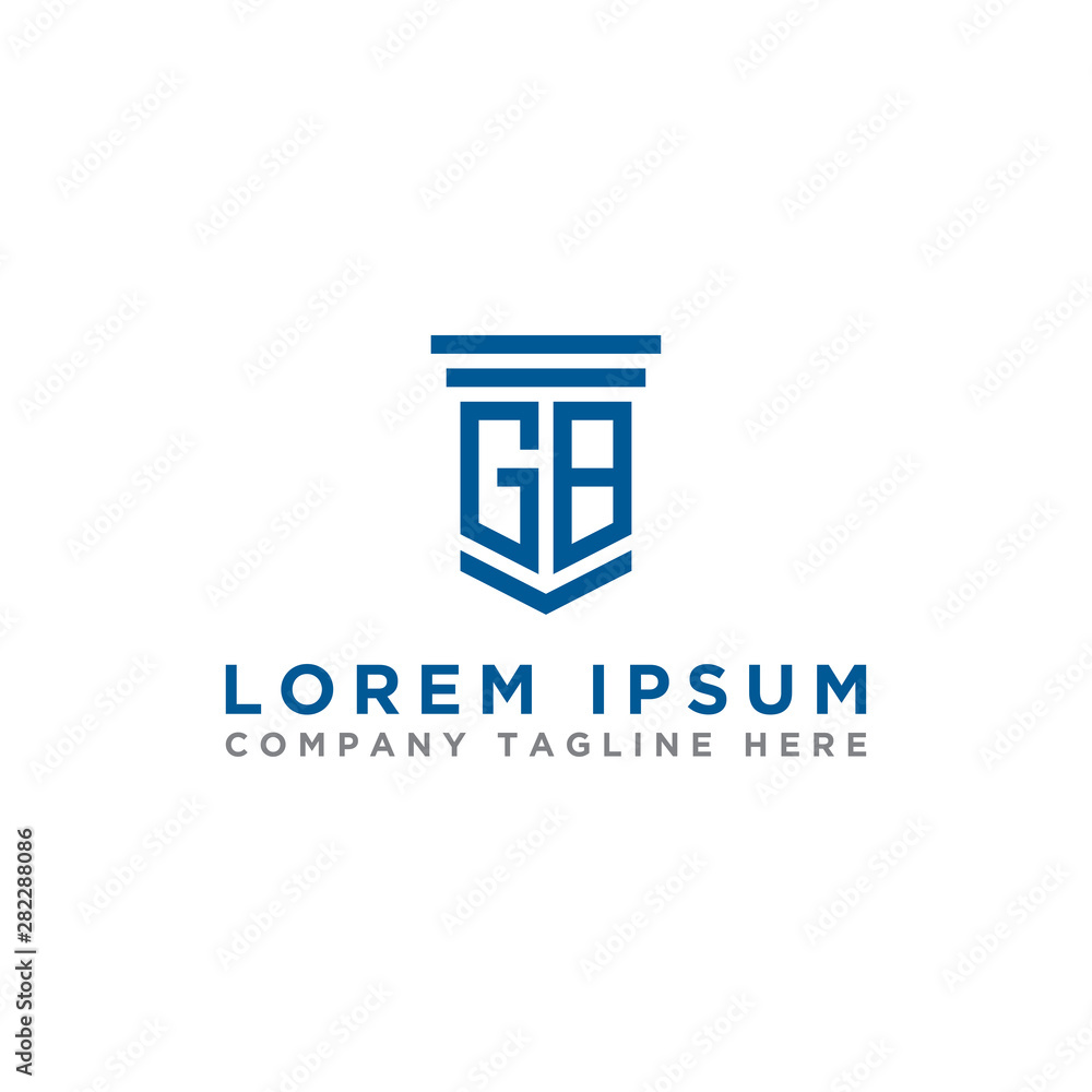 Inspiring logo design for companies from the initial font of the GB logo icon. -Vectors Inspiring logo design for companies from the initial font of the GB logo icon. -Vectors