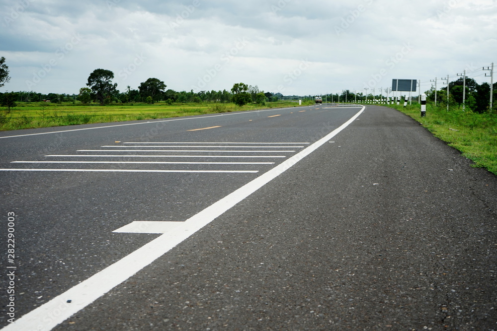 Fototapeta premium Asphalt Road