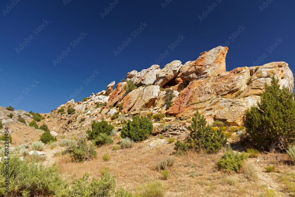 Fototapeta premium Landscape in the Dinosaur National Park in Utah