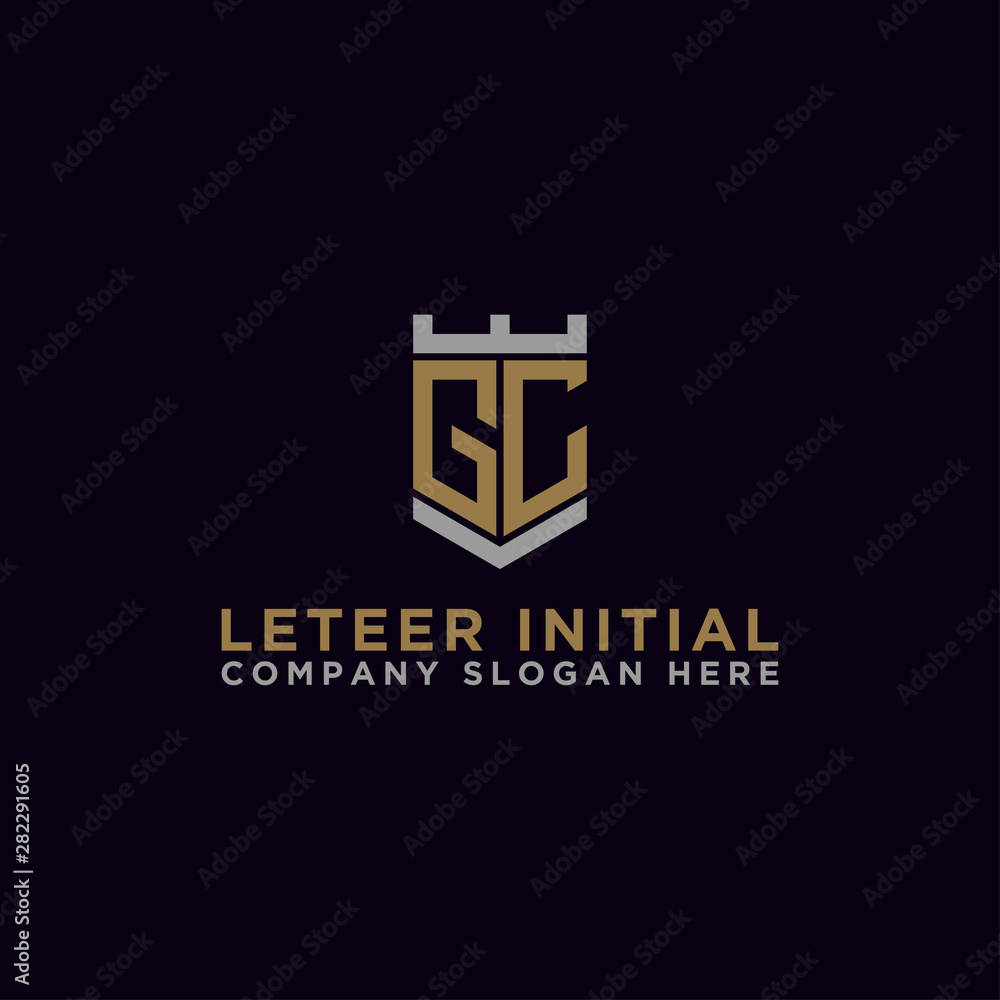 Inspiring company logo design from the initial letters of the GC logo icon. -Vectors Inspiring company logo design from the initial letters of the GC logo icon. -Vectors