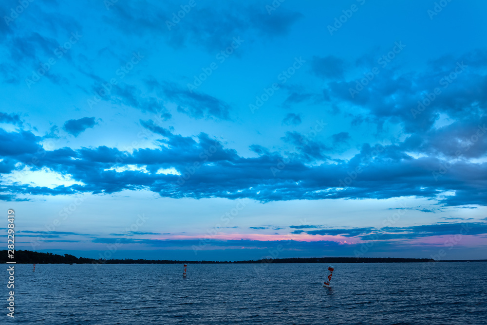 Lakeside Sunset