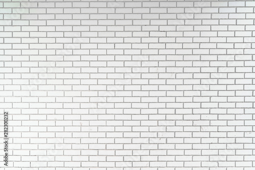 White fine brick wall as a background closeup