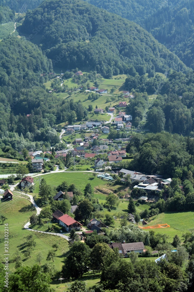 View from Upper Celje Castle, Slovenia