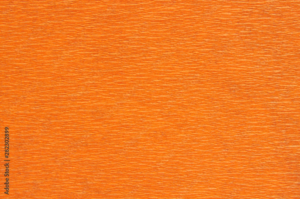 Fototapeta premium Orangefarbenes Krepppapier