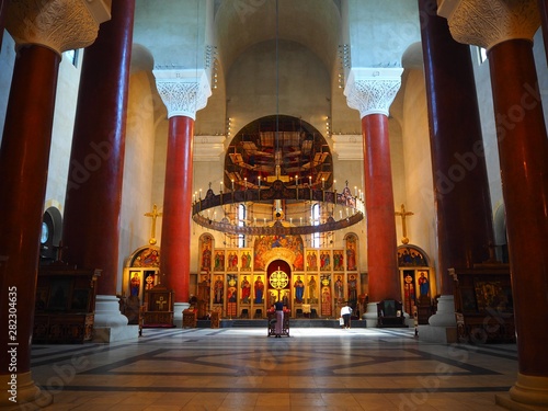 Church of Saint Mark,Byzantine-inspired Church in Belgrad, Serbia