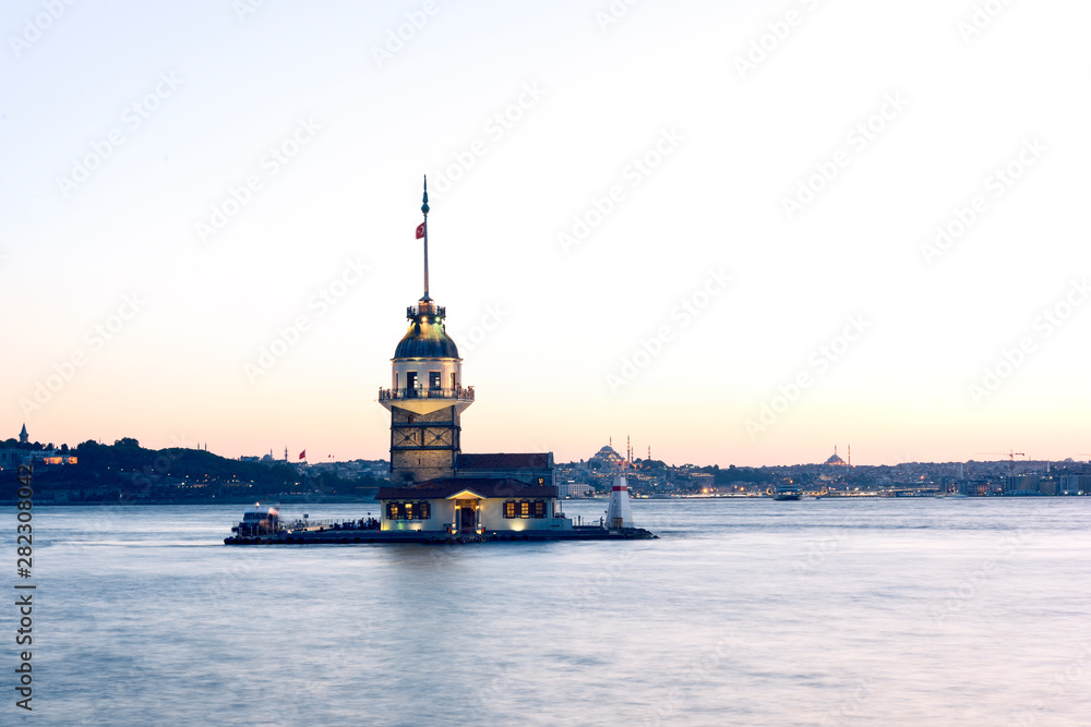 Maiden's Tower (Kız Kulesi) in Istanbul Bosphorus