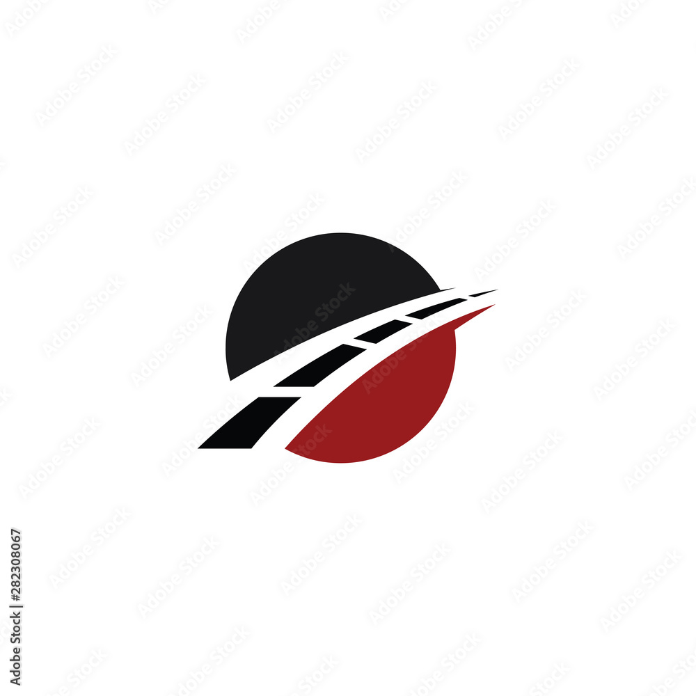 path asphalt road street highway vector logo path asphalt road street highway vector logo