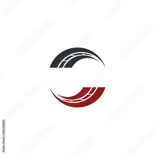 path asphalt road street highway vector logo